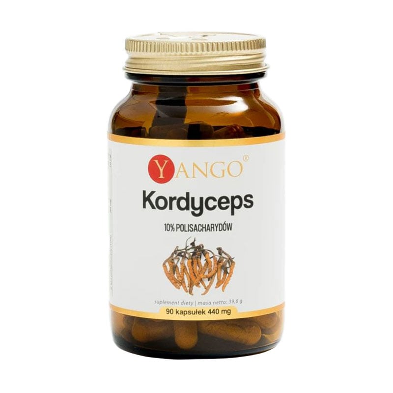 Кордицепс Yango Cordyceps, 440 мг, 90 капсул